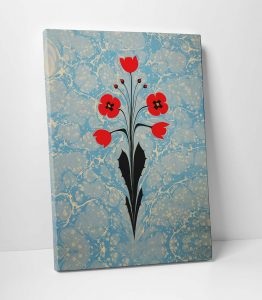 ebru sanatı tablo