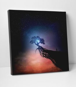 Yalnız Ağaç Tablo - Görsel 2
