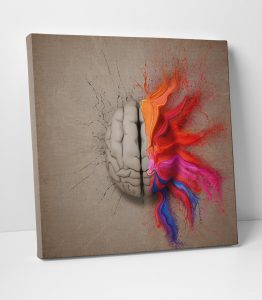 Kreatif Brain Kanvas Tablo - Görsel 2