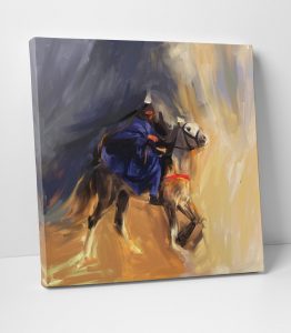 Atlı Adam Tablosu - Görsel 2
