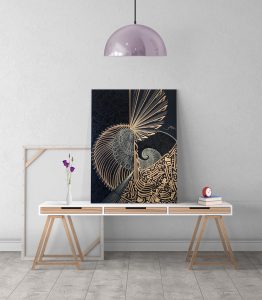 Dekoratif Hat Sanatı Tablo