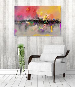 Desert Rose Kaligrafik Tablo