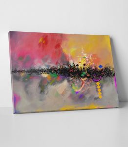 Desert Rose Kaligrafik Tablo - Görsel 2