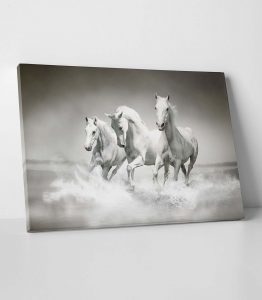 Beyaz Atlar Tablo - Görsel 2