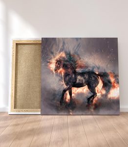 Unicorn Kanvas Tablo - Görsel 3