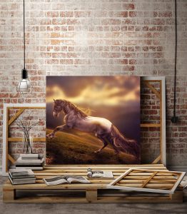 Yağlı Boya At Tablo