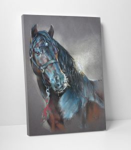 Yağlı Boya At Tablo - Görsel 2