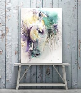 Yağlı Boya At Tablo