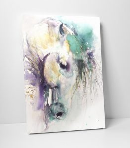 Yağlı Boya At Tablo - Görsel 2