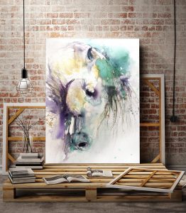 Yağlı Boya At Tablo - Görsel 3