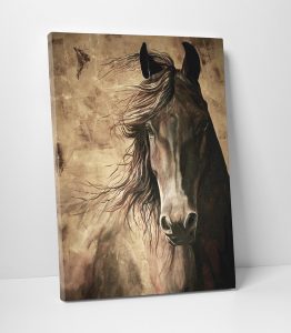 Yağlı Boya At Tablo - Görsel 2