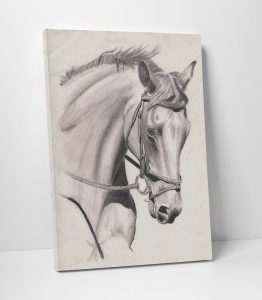 Kara Kalem At Tablo - Görsel 2