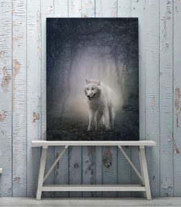 Beyaz Kurt Tablo - Görsel 3