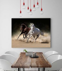 Koşan Atlar Tablo - Görsel 3