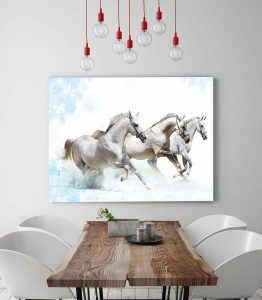 Koşan Atlar Tablo - Görsel 3