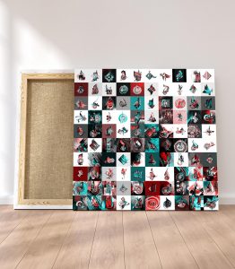 99 Esma-ül Hüsna Tablo