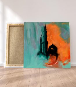 Mescidi Nebevi Kanvas Tablo