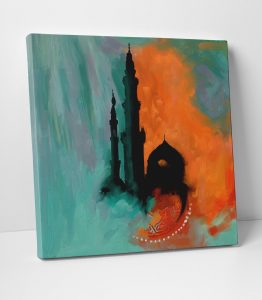 Mescidi Nebevi Kanvas Tablo - Görsel 2