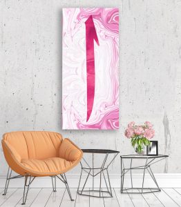 Elif Harfi Kanvas Tablo - Görsel 3