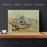 Amadeo Preziosi İstanbul Tablo - Görsel 3