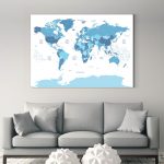 Dünya Haritası Tablo