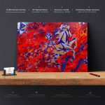 Geometrik At Tablo - Görsel 3