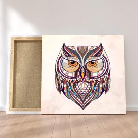 Mandala Baykuş Tablo - Görsel 3