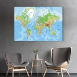 Dünya Haritası Tablo