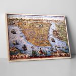 Eski İstanbul Gravürü Tablo - Görsel 2