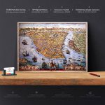 Eski İstanbul Gravürü Tablo - Görsel 3