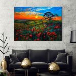 Gelincik Tarlası Tablo