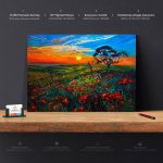 Gelincik Tarlası Tablo - Görsel 3