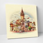 istanbul İllustrasyonu Tablo - Görsel 2