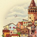 istanbul İllustrasyonu Tablo - Görsel 3
