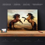 Şahlanmış Atlar Tablo - Görsel 3