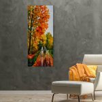 Sonbahar Kanvas Tablo
